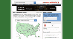 Desktop Screenshot of campfirereviews.com